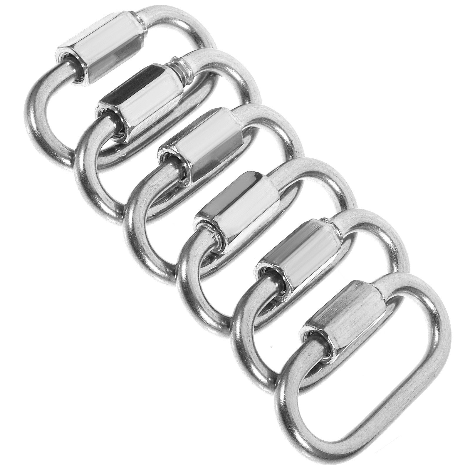 Chain Quick Link - 6 قطع من وصلات سلسلة التوصيل