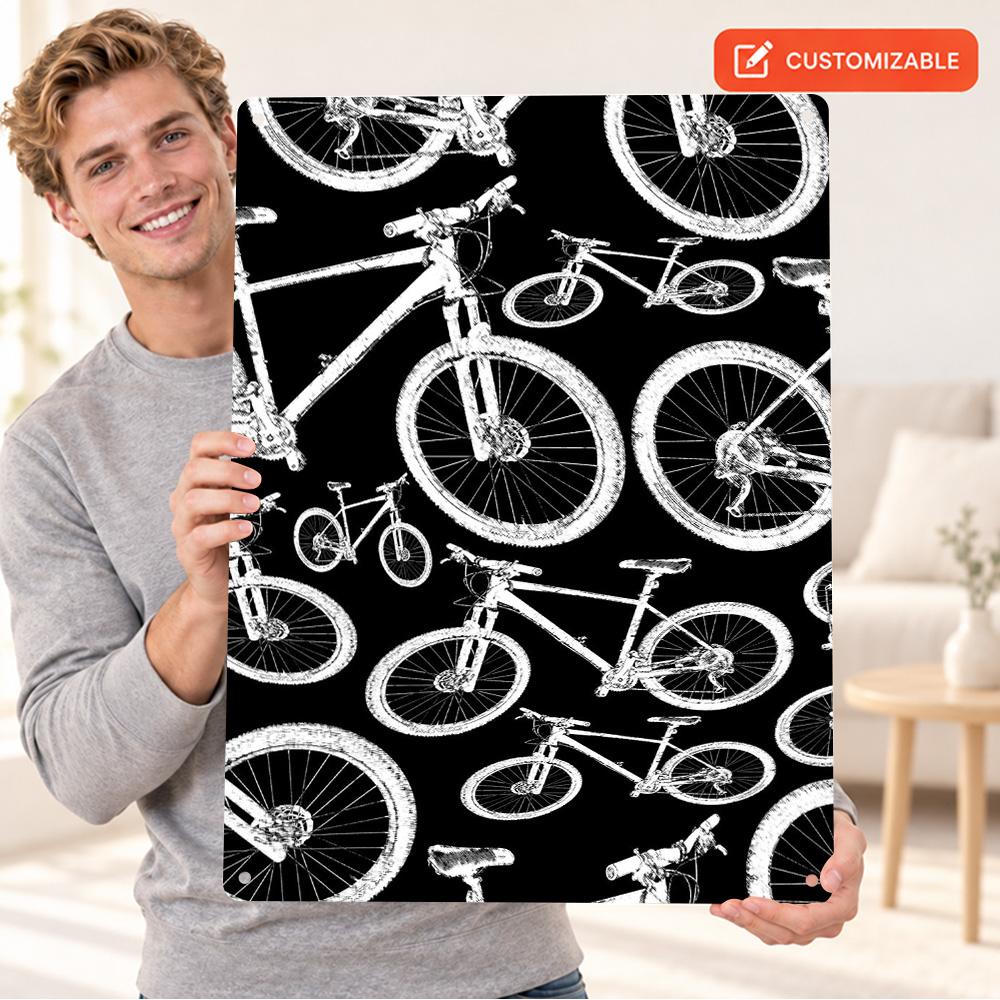 ملصق ألومنيوم بتصميم جرافيك لد - مراجعة Mountain Biking Europe وسعره