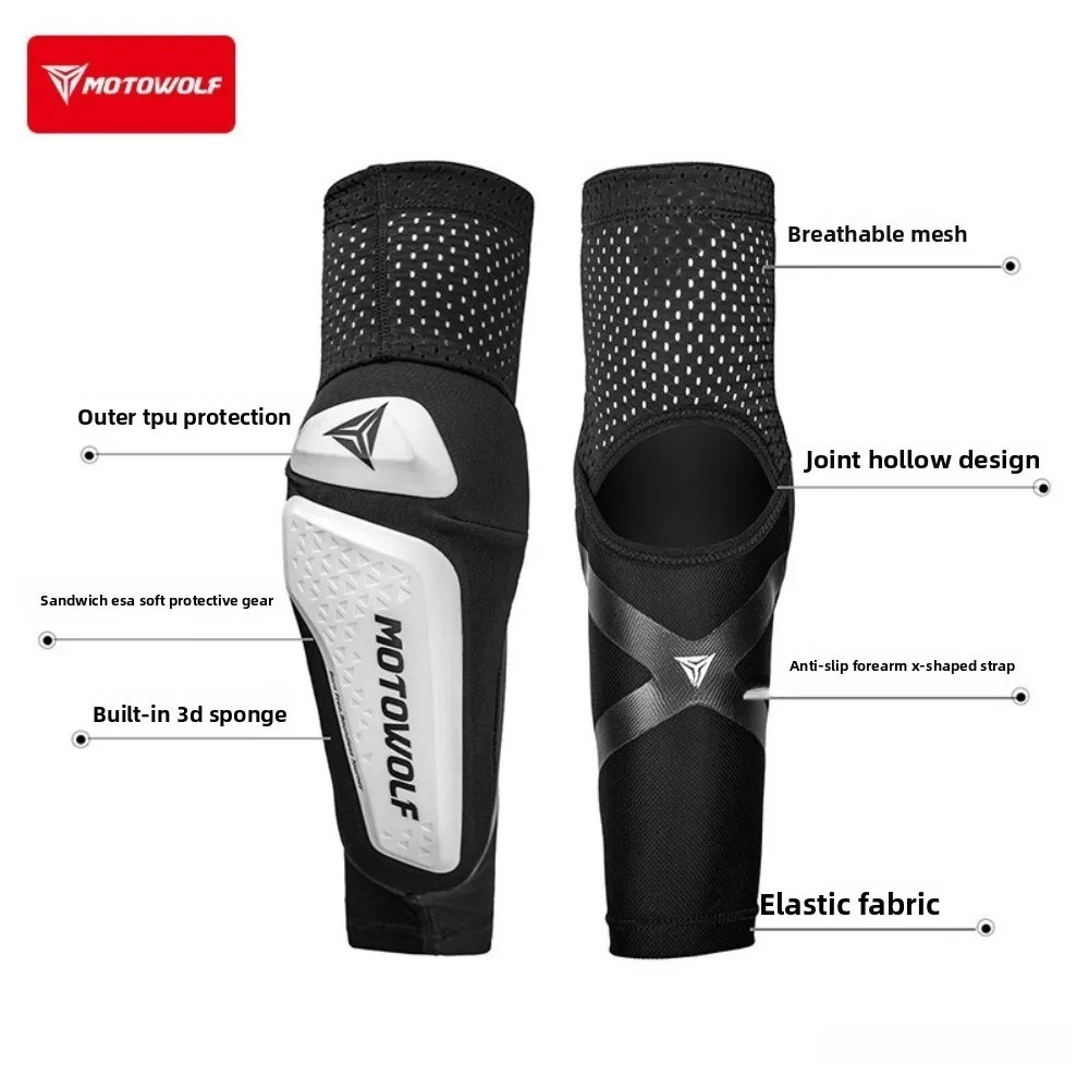 واقيات الكوع للدراجات النارية، - مراجعة Mountain Biking Elbow Pads وسعره